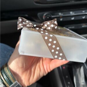 Polka Dot Ribbon Gift Box
